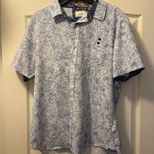 7 Diamonds Ultra Wave Short Sleeve button up polo